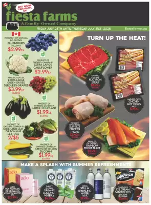 Fiesta Farms flyer (valid until 31-07)