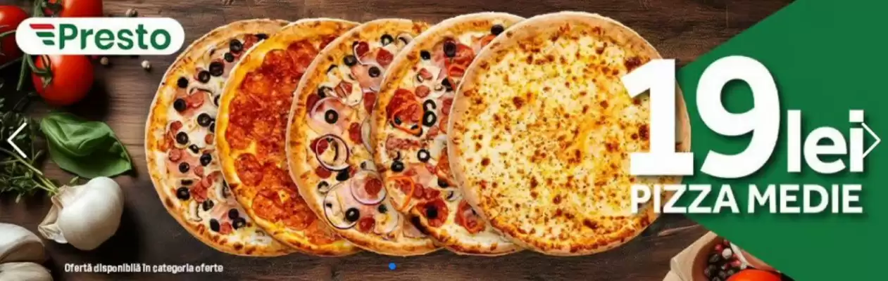 Catalog Presto Pizza (valid până la 4-08)
