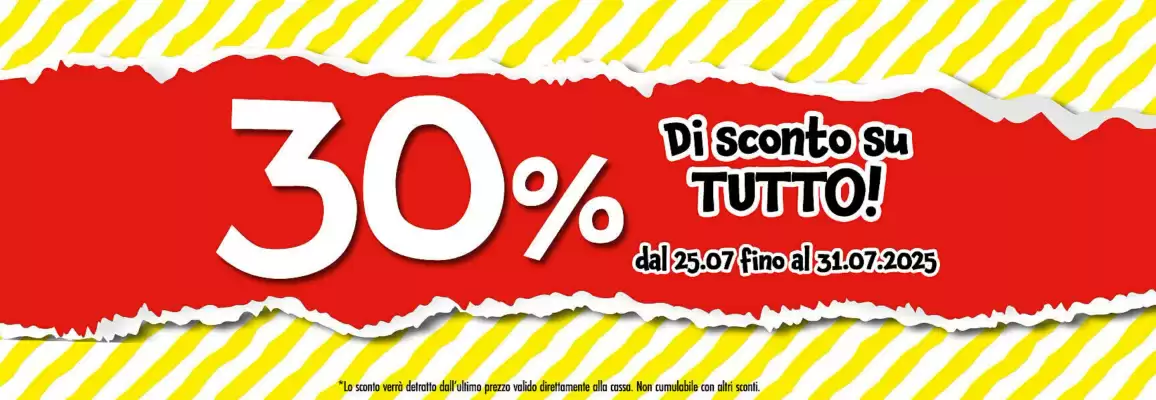 Volantino Tedi (valido fino al 31-07)