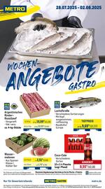 METRO Prospekt woche 31 Seite 1