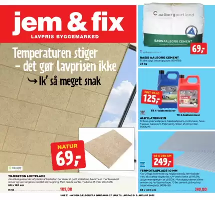 jem & fix tilbudsavis (gælder indtil 2-08)