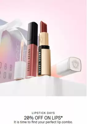 Bobbi Brown catalogue (valid until 31-07)