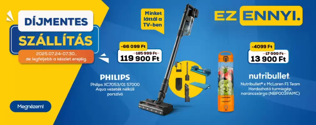 Euronics akciós újság (érvényes eddig: 30-07)