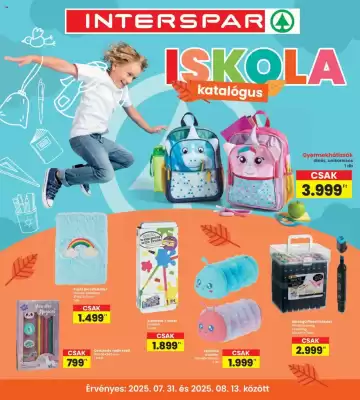 Interspar akciós újság (érvényes eddig: 13-08)