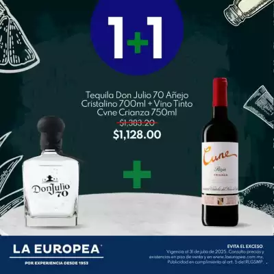 Catálogo La Europea (válido hasta 1-08)