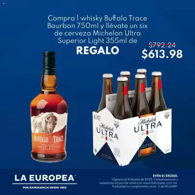 Catálogo La Europea (válido hasta 1-08)
