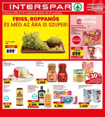 Interspar akciós újság