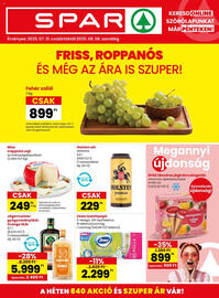 Spar akciós újság hét 31 Oldal 1