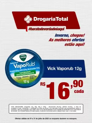 Catálogo Drogaria Total (válido até 31-07)