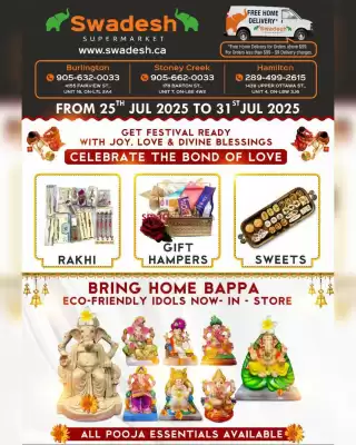 Swadesh Supermarket flyer (valid until 31-07)