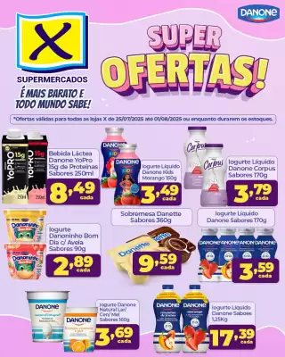 Catálogo X Supermercados (válido até 1-08)