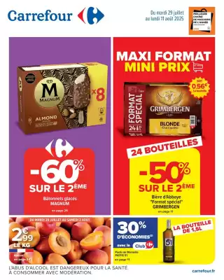 Catalogue Cora x Carrefour (valable jusqu'au 11-08)