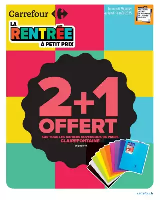 Catalogue Cora x Carrefour (valable jusqu'au 11-08)