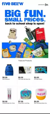 Five Below Weekly Ad