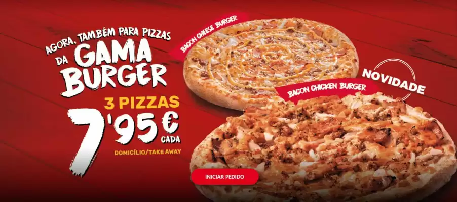 Folheto Telepizza (válido até 1-08)