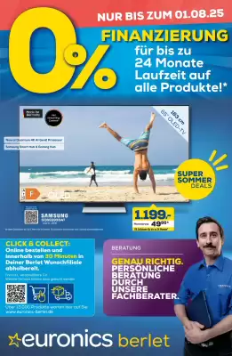 Euronics Berlet Prospekt (gültig bis 2-08)