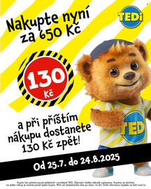 TEDi leták Strana 1