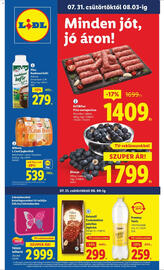 Lidl akciós újság hét 31 Oldal 1