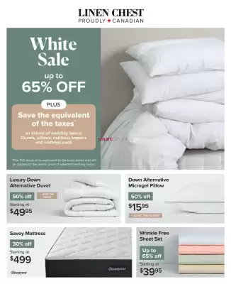 Linen Chest flyer (valid until 24-08)