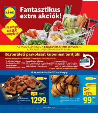 Lidl akciós újság