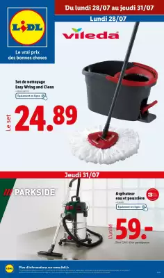 Catalogue Lidl (valable jusqu'au 31-07)