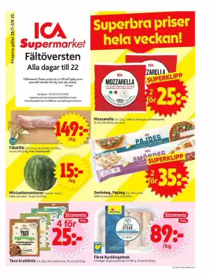 ICA Supermarket reklamblad