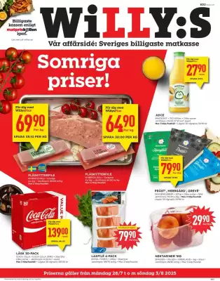 Willys reklamblad (giltig till och med 3-08)