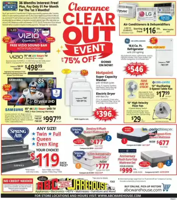 ABC Warehouse Weekly Ad (valid until 2-08)