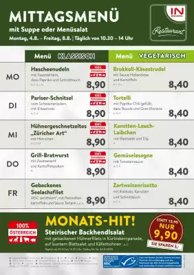 Interspar Restaurant Flugblatt (gültig bis 8-08)