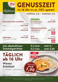 Interspar Restaurant Flugblatt woche 32 Seite 1