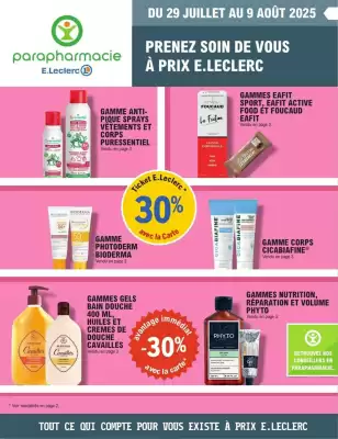 Catalogue E.Leclerc Parapharmacie