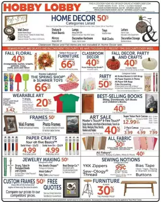 Hobby Lobby Weekly Ad (valid until 2-08)