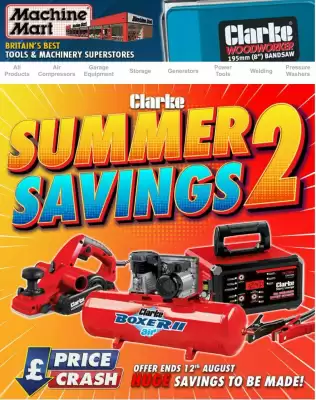 Machine Mart leaflet (valid until 12-08)