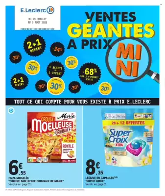 Catalogue E.Leclerc (valable jusqu'au 9-08)