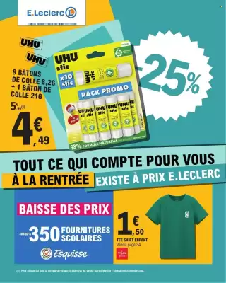 Catalogue E.Leclerc (valable jusqu'au 6-09)
