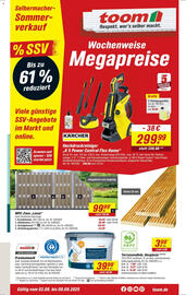 toom Baumarkt Prospekt woche 31 Seite 1