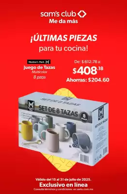 Catálogo Sam's Club (válido hasta 31-07)
