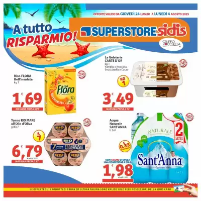 Volantino Sidis (valido fino al 4-08)