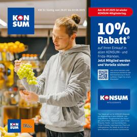 KONSUM Prospekt woche 31 Seite 1
