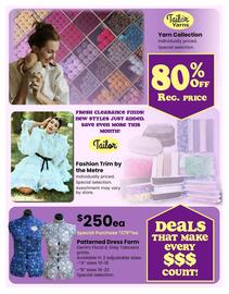 Fabricland flyer week 31 Page 15