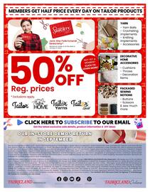 Fabricland flyer week 31 Page 16