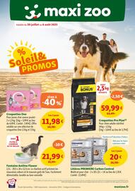Catalogue Maxi Zoo semaine 31 page 1