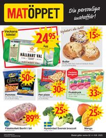 Matöppet reklamblad vecka 32 Sida 1