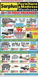 Surplus Furniture flyer week 31 Page 1