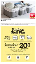 Kitchen Stuff Plus flyer week 31 Page 9