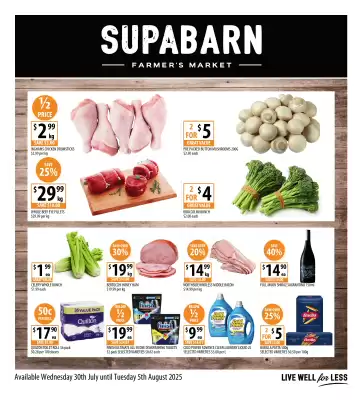Supabarn catalogue (valid until 5-08)