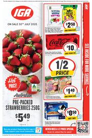 IGA catalogue week 31 Page 1