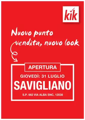Volantino KiK