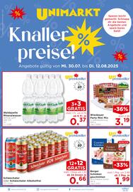 Unimarkt Flugblatt Seite 1