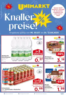 Unimarkt Flugblatt (gültig bis 12-08)
